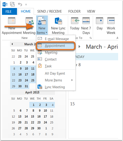 How to import ics file into outlook calendar loppractice