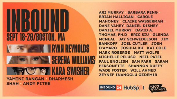 Main stage speakers announced for INBOUND 2024