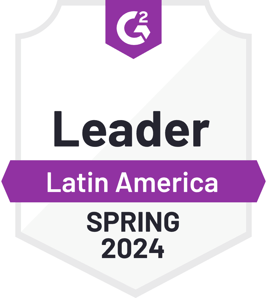 G2 Badge: Leader, Latin America, 2024