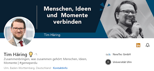 LinkedIn-Zusammenfassung Beispiel 5