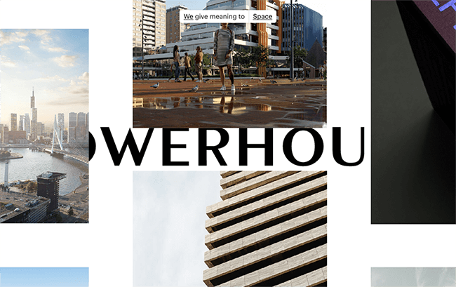 Beispiel für schöne Website Powerhouse