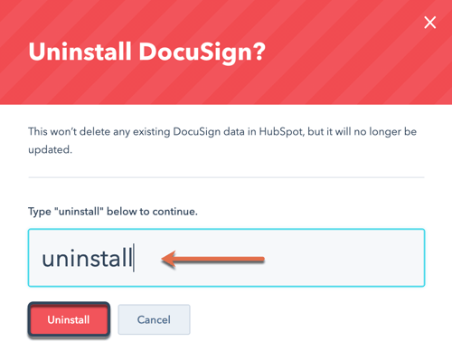 uninstall-docusign