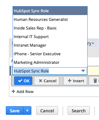 hubspot-sync-role-netsuite