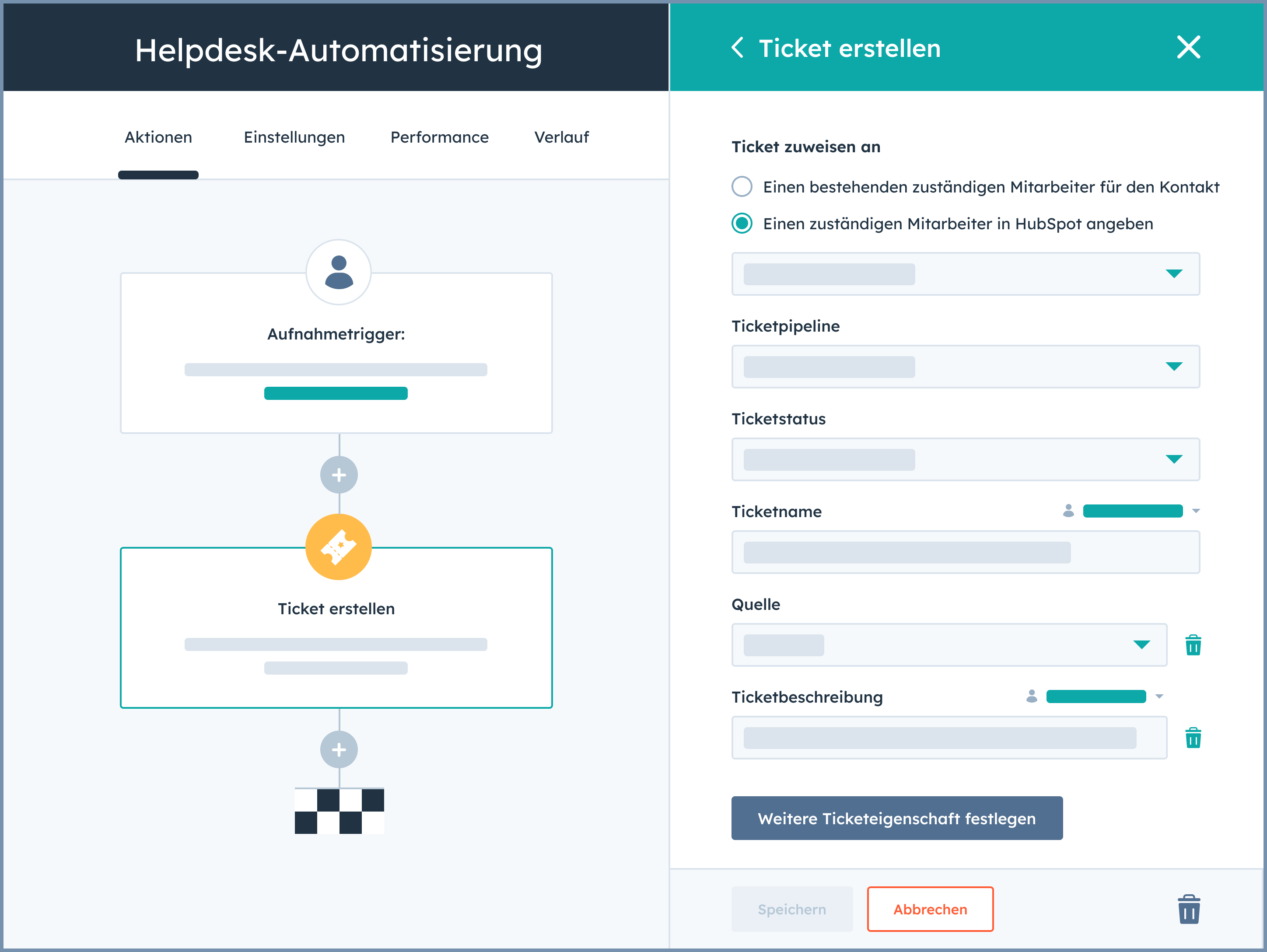 ServiceHub-Helpdesk-automation-DE