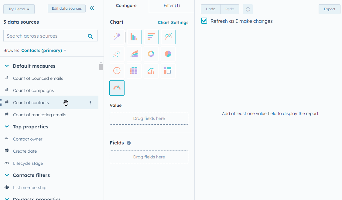 KB - drag drop fields gauge visualization-1