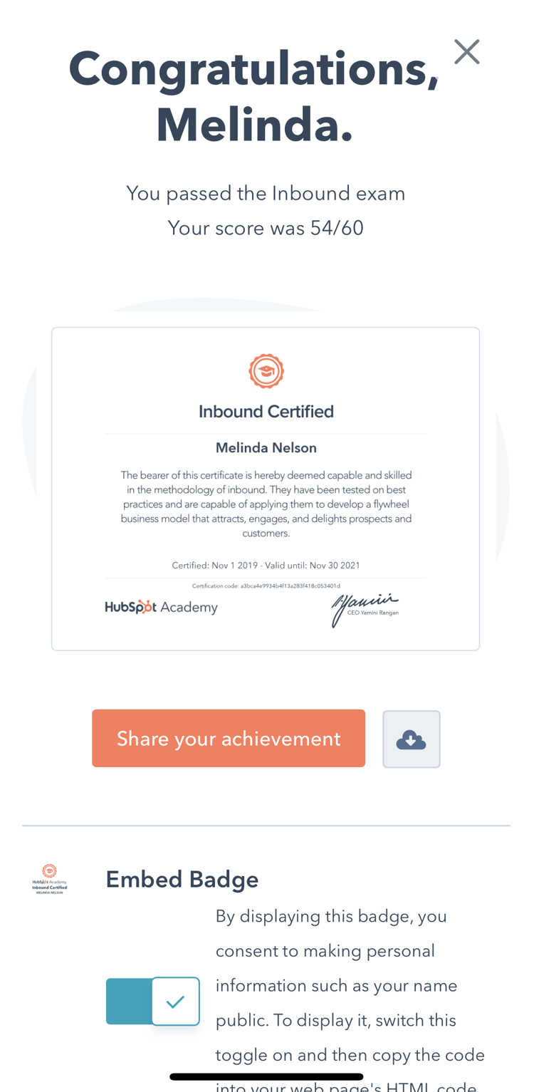 Utilizar HubSpot Academy en la aplicación móvil de HubSpot