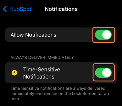 allow-notifications-for-the-hubspot-mobile-app-ios-2要素認証 -1