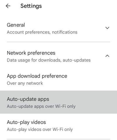 android - update