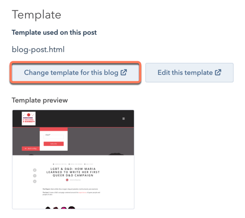 change-the-template-of-a-blog