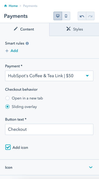 checkout-button-customization-payments-module