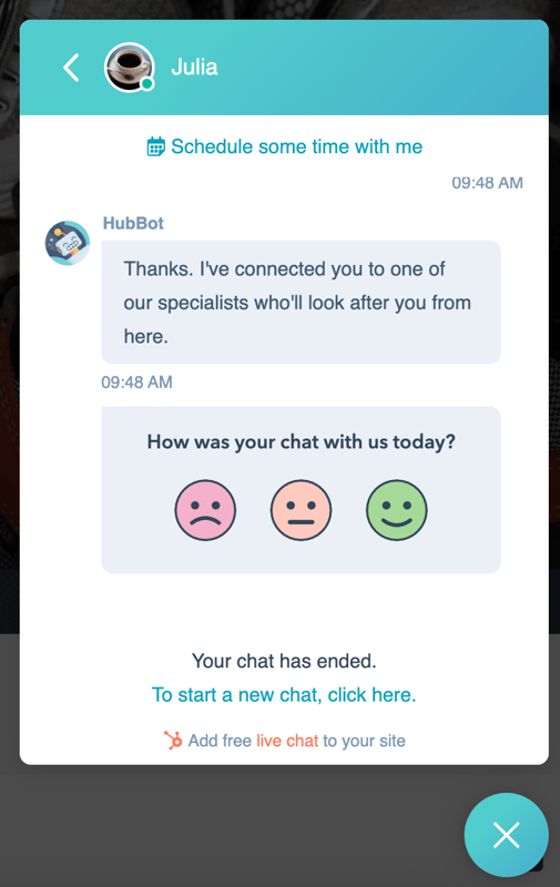 csat-survey-in-chat-widget