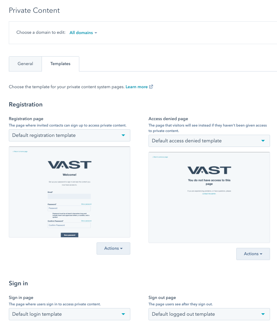 Set Up A Customer Portal