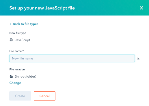design-manager-new-javascript-file