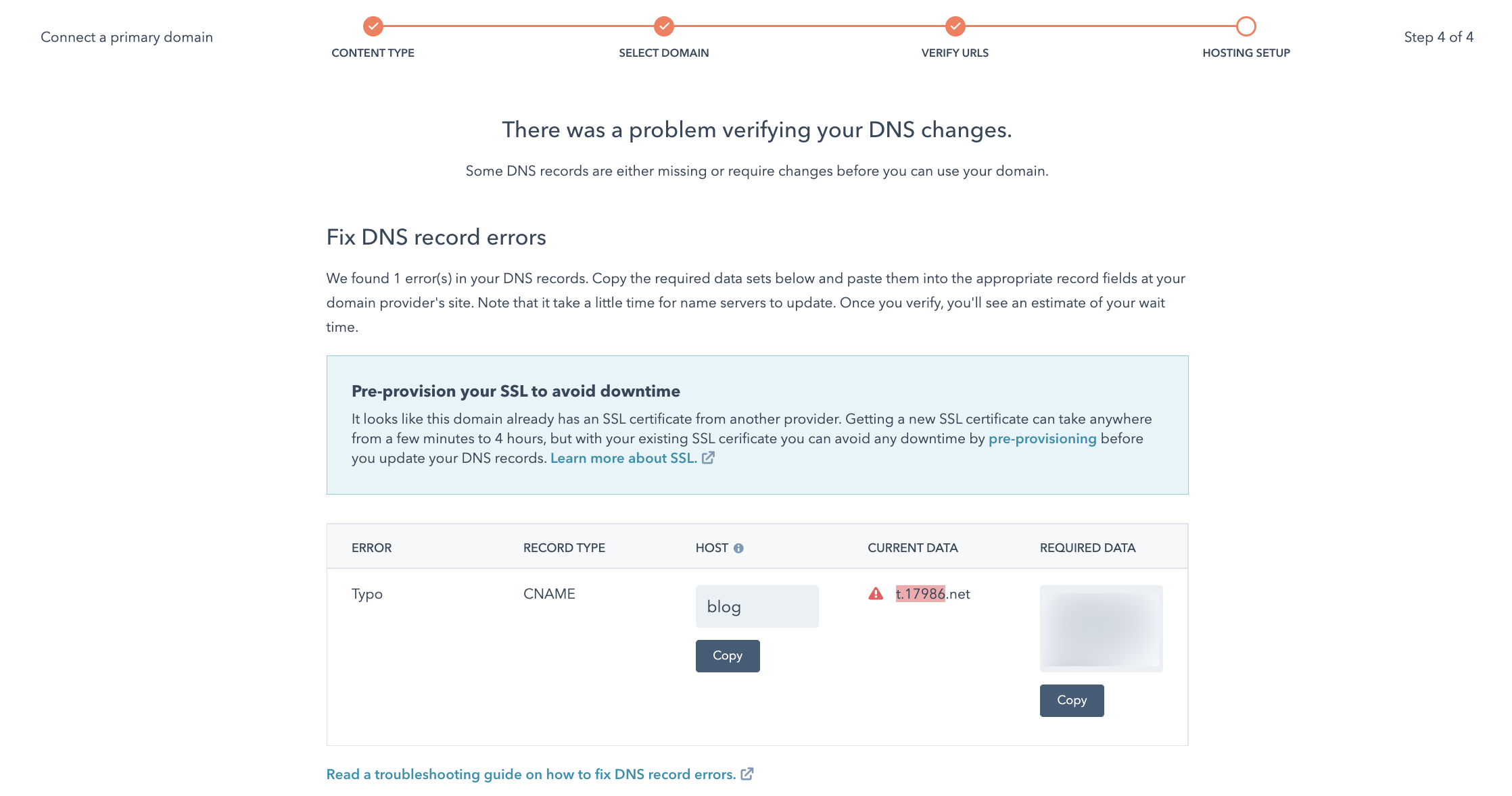 Connect Your Domain To HubSpot