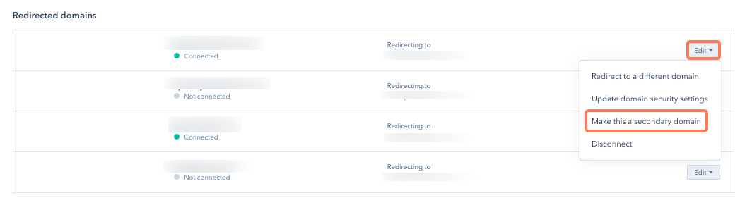 Replace your brand domain