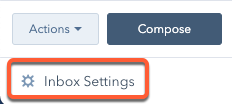 edit - inbox - settings