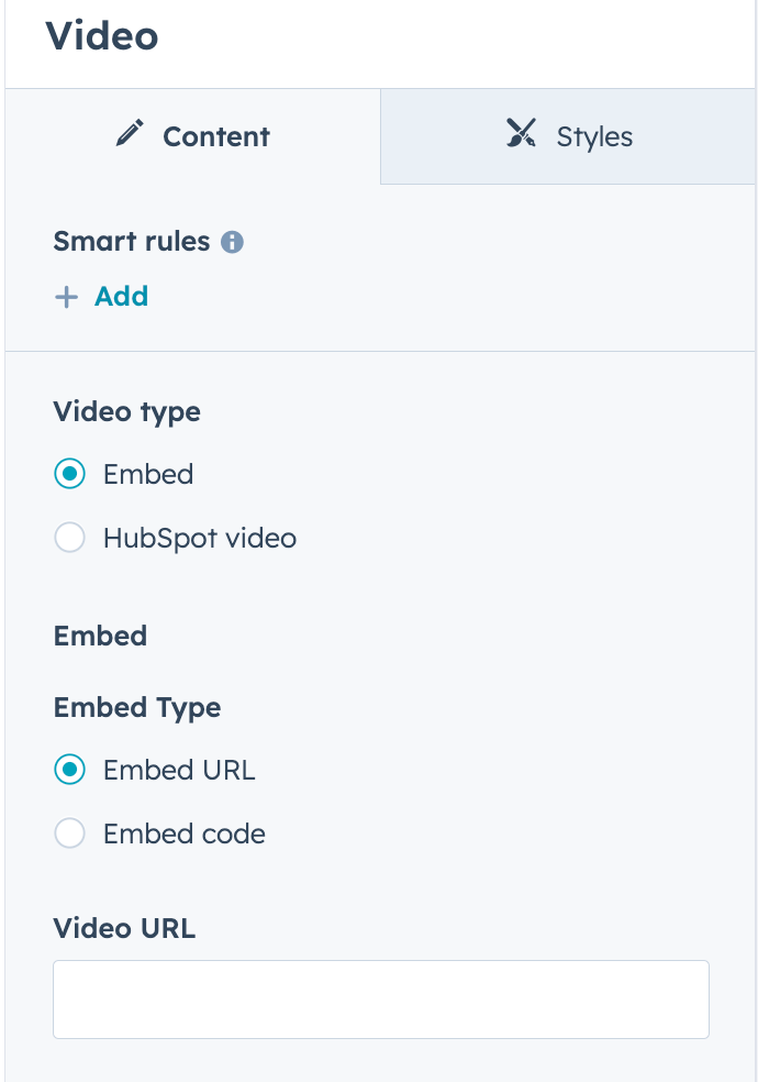Embed an external media file