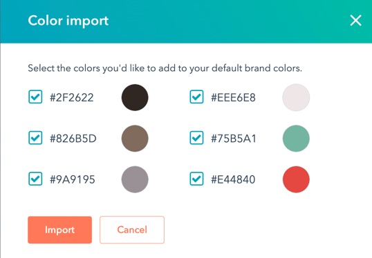 import-colors