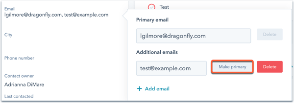 make-email-primary