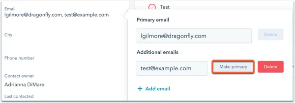 make-email-primary