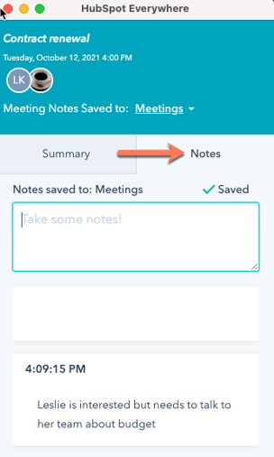 notes-tabulation-assistant de réunion