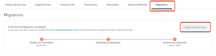 informe-design-issue-for-migration