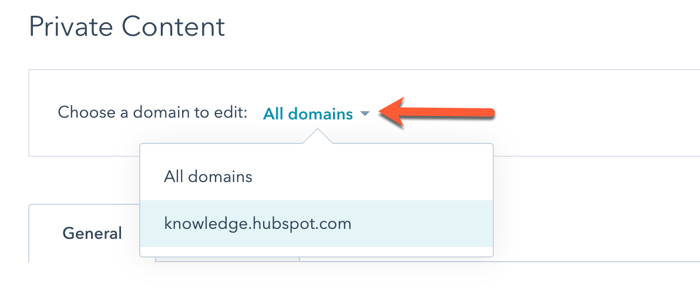 select - customer - portal - domain