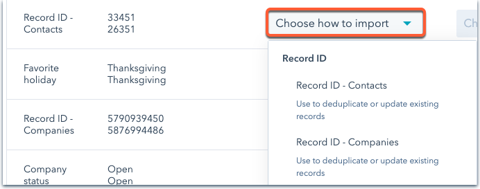 select-record-id-multiple-objects