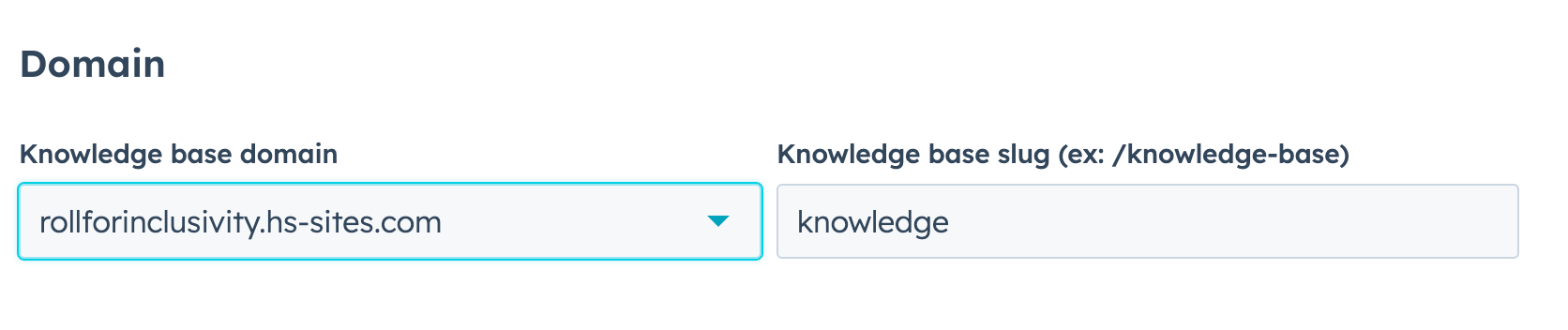 Customize Knowledge Base Settings