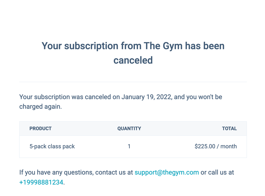 Manage recurring billing and payments with subscriptions