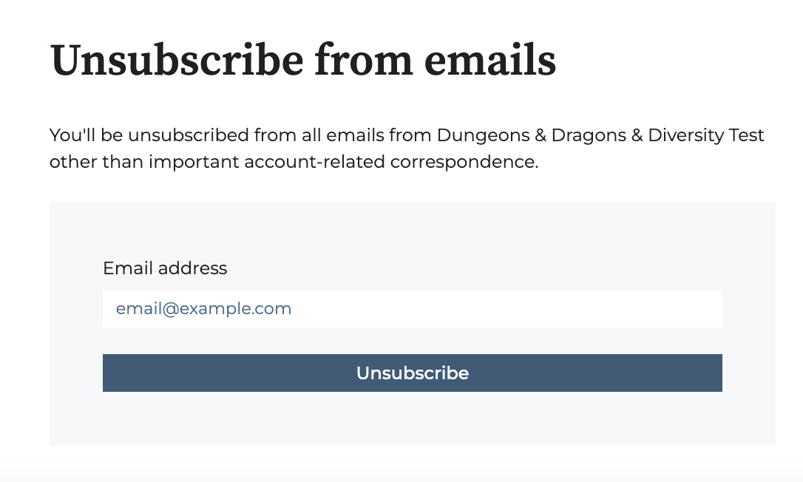 unsubscribe-unknown-contact