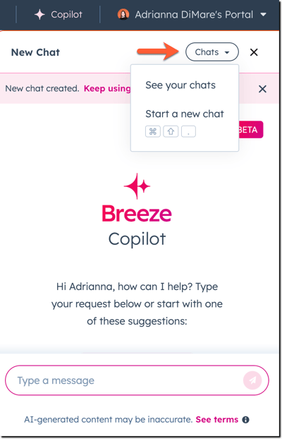 breeze-copilot-chats