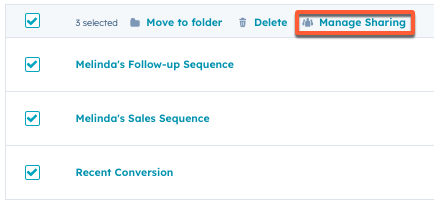 Manage-sequence-sharing