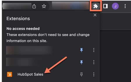 access-hubspot-chrome-extension-settings-directly