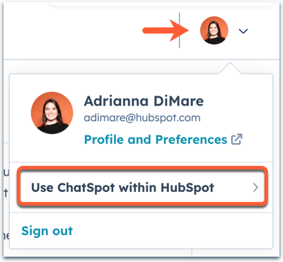 Utilizar a IA do ChatSpot para criar, atualizar e resumir registos (BETA)