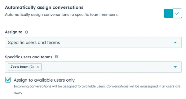 conversation-Routing-Zuweisung-Einstellungen-aktualisiert