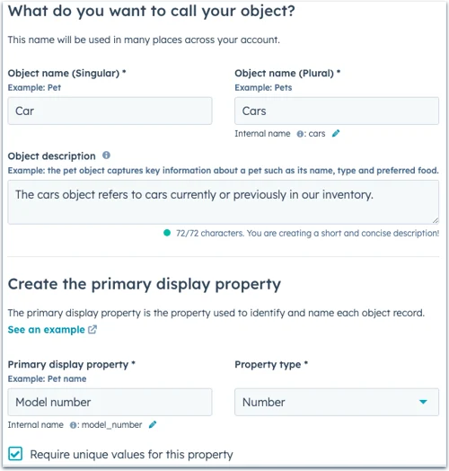 crear-objeto-personalizado-con-descripción