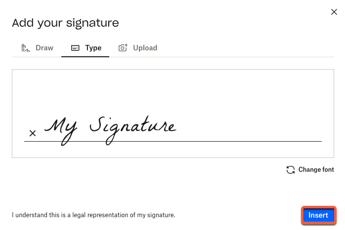 署名挿入