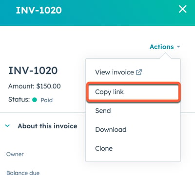 invoice-copy-url