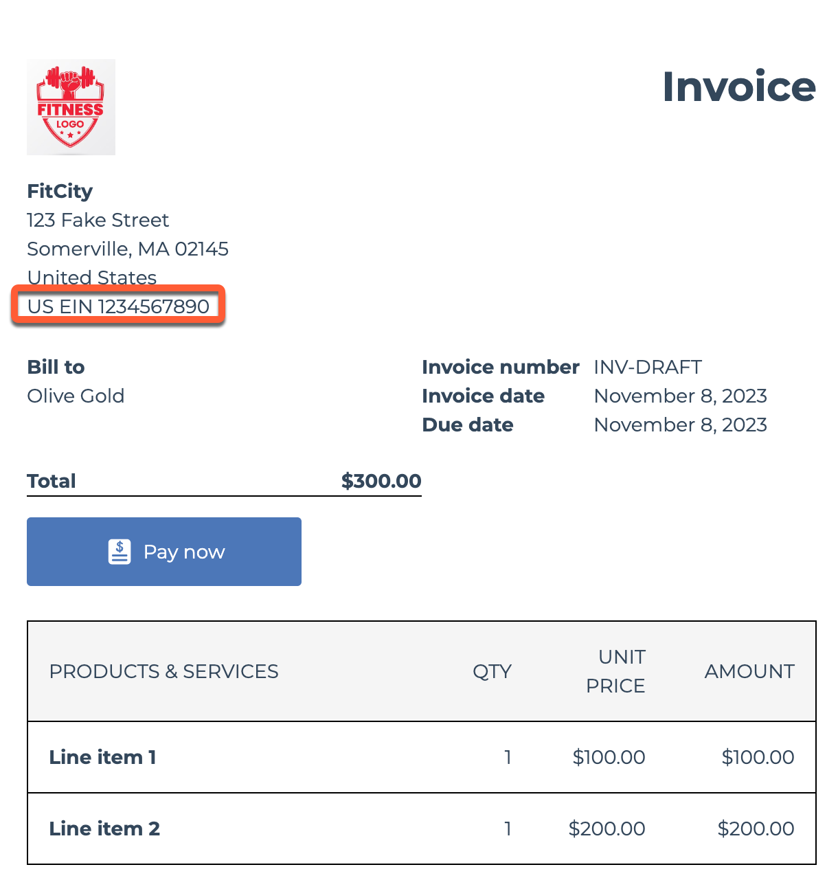 Set up the HubSpot invoices tool