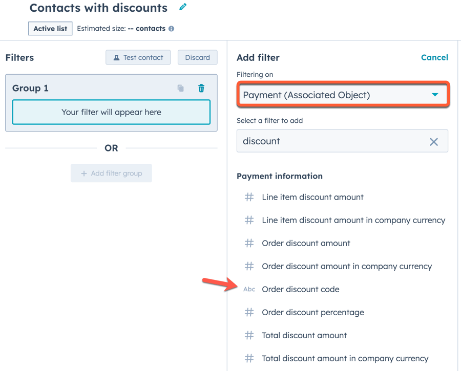 Understand discounts in HubSpot payments