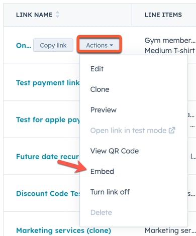 payment-link-actions-embed