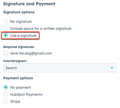 use-e-signature-option