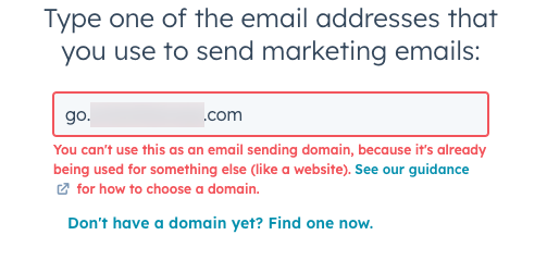 não é possível usar o mesmo-cname-in-email-auth-0