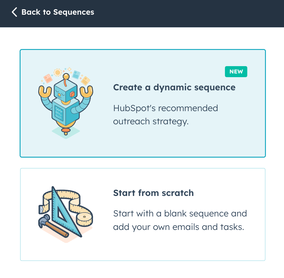 Create and edit dynamic sequences
