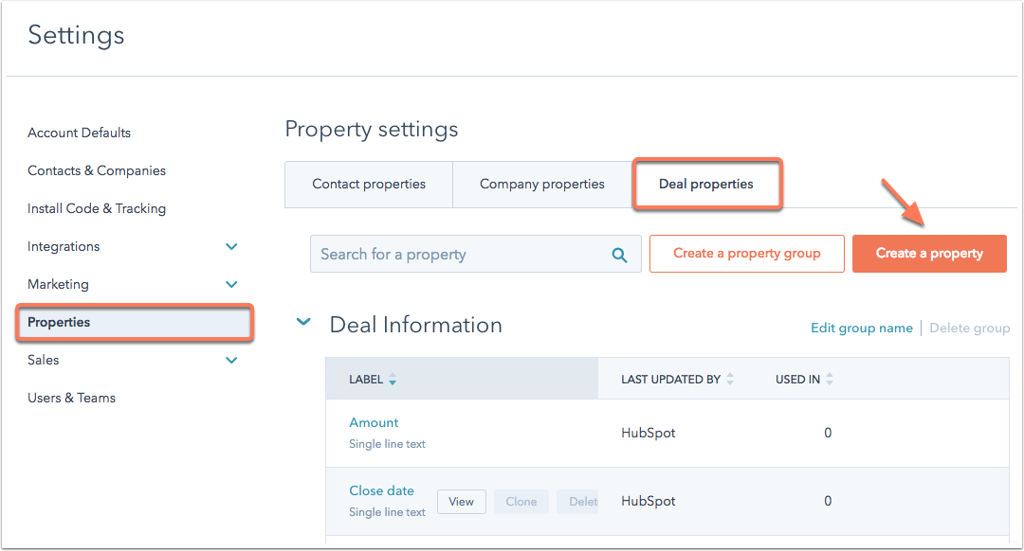 HubSpot Help article screenshot