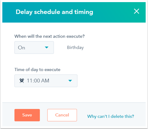 how do i schedule a workflow email to send at a specific date and time