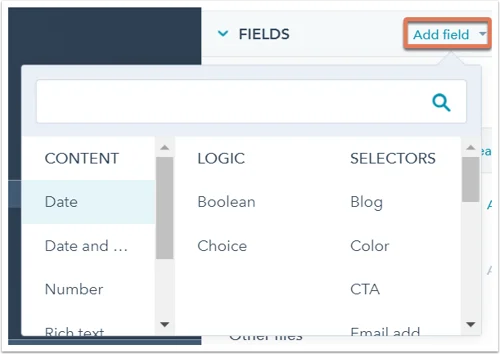 module-add-field