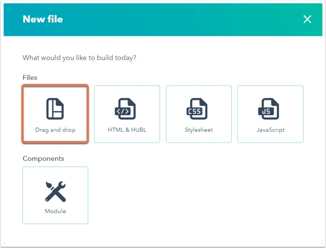 Create System template