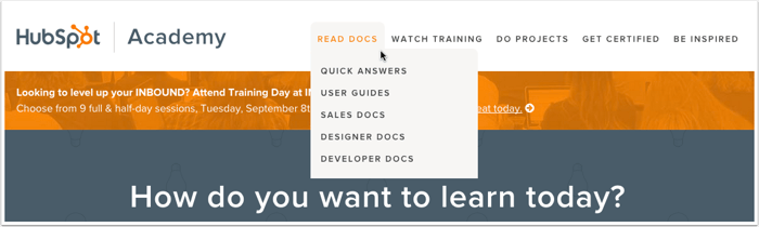 HubSpot Help article screenshot